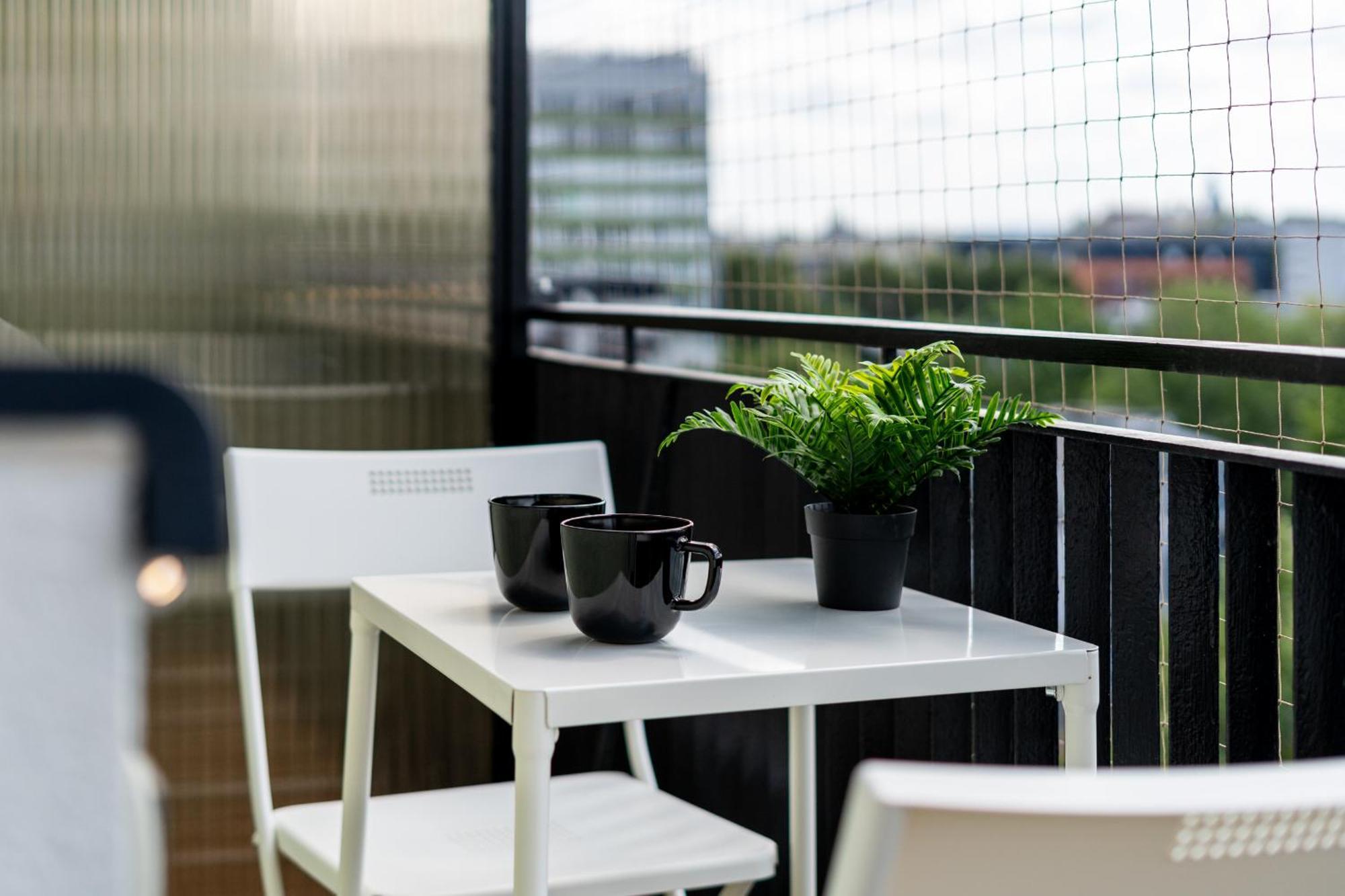 Czarnowiejska Mini Studio With Loggia Krakau Exterior foto